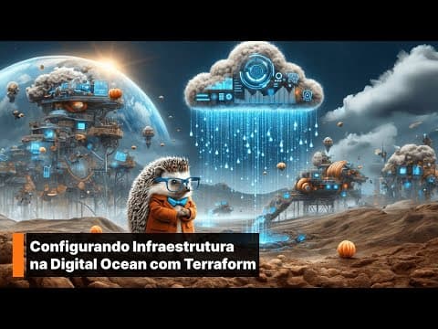 Capa Configurando Infraestrutura na Digital Ocean com Terraform.